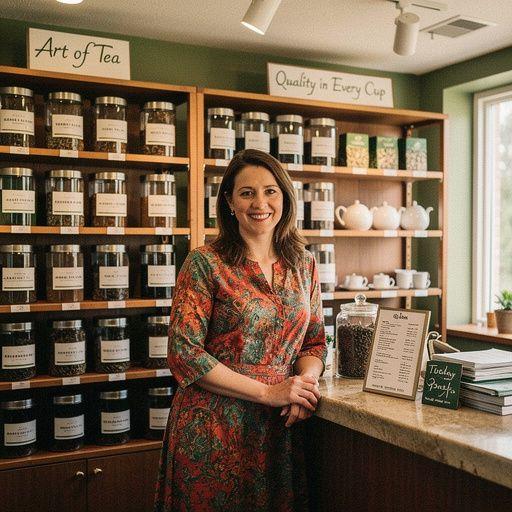 Žiemą atsparus trifoliate apelsinų arbatos gėrimas, patiekiamas su citrina.